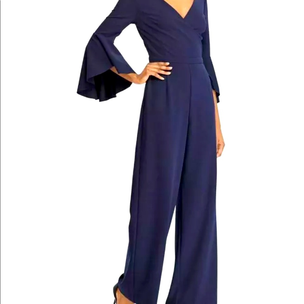 Lauren by Ralph Lauren Navy Jumpsuit NWT